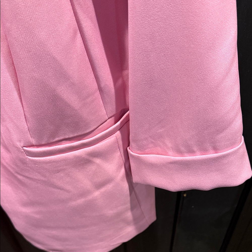 Zenana Outfitters Pink Blazer - Picture 4 of 5